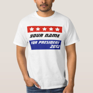 Create Your Own Patriotic Political Merchandise T-Shirt