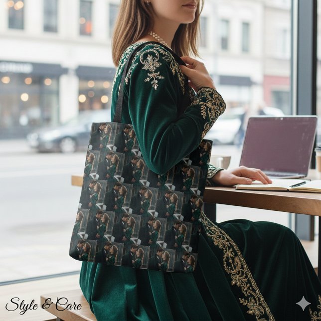 Create Your Own Pattern Tote Bag with Custom Photo (Create Your Own Pattern Tote Bag with Custom Photo)