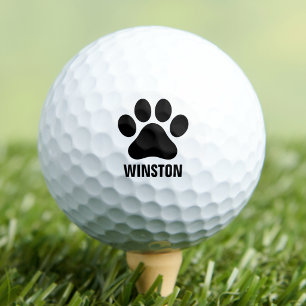 Create your Own Paw Print Pet Golf Balls