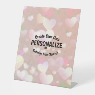 Create Your Own Pedestal Sign