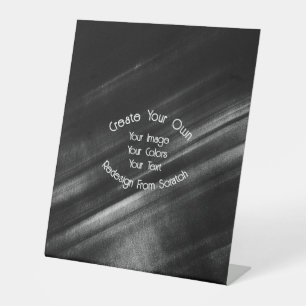 Create Your Own Pedestal Sign