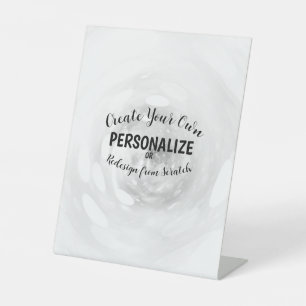 Create Your Own Pedestal Sign