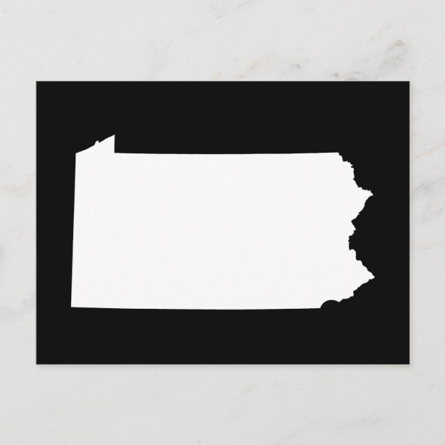 Create Your Own Pennsylvania Moving Announcement Postcard (Front)