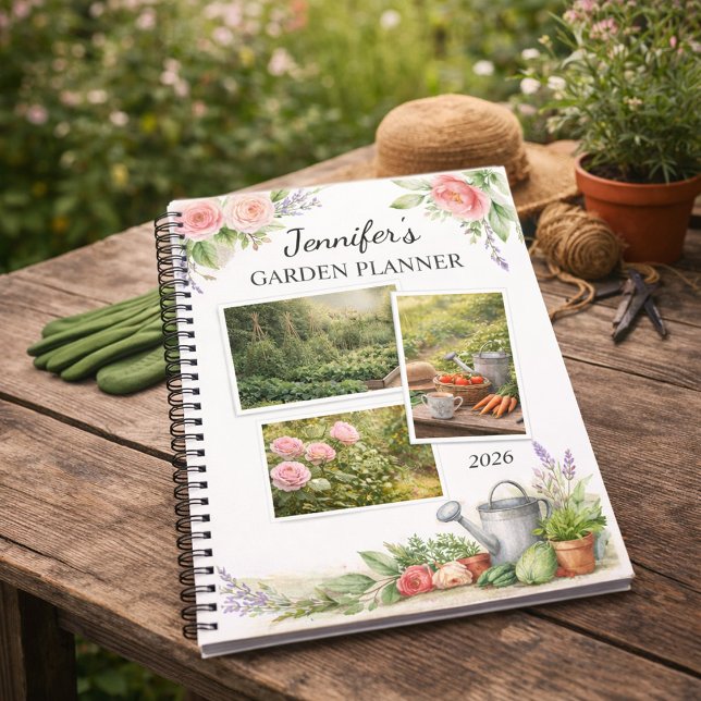 Create your own personal garden photos garden planner (Create your own personal garden photos garden planner. Very practical garden logbook.)