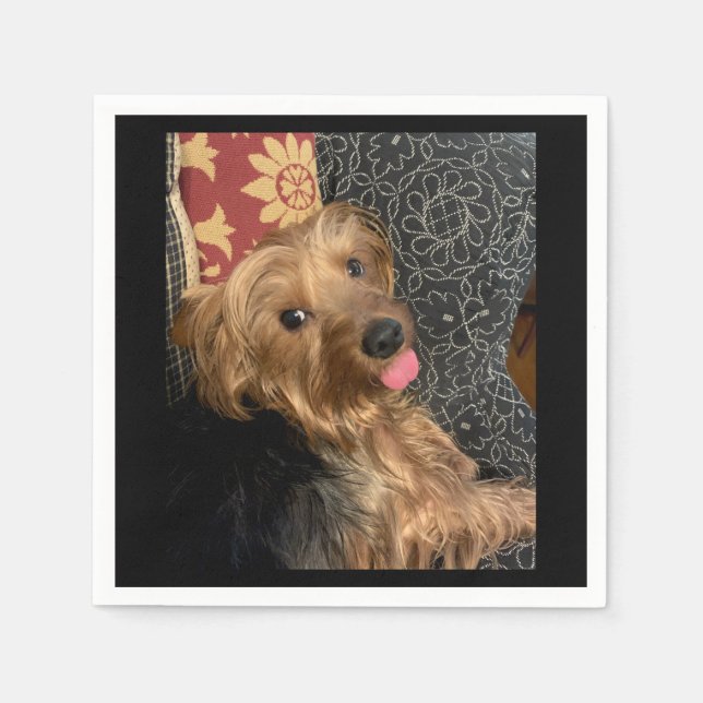 Create Your Own Personal Photo Napkin (Front)