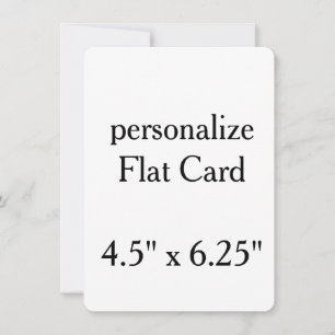 create your own personalise 4.5" x 6.25" Rounded