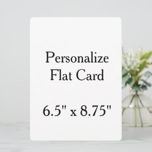 create your own personalise 6.5" x 8.75" Rounded