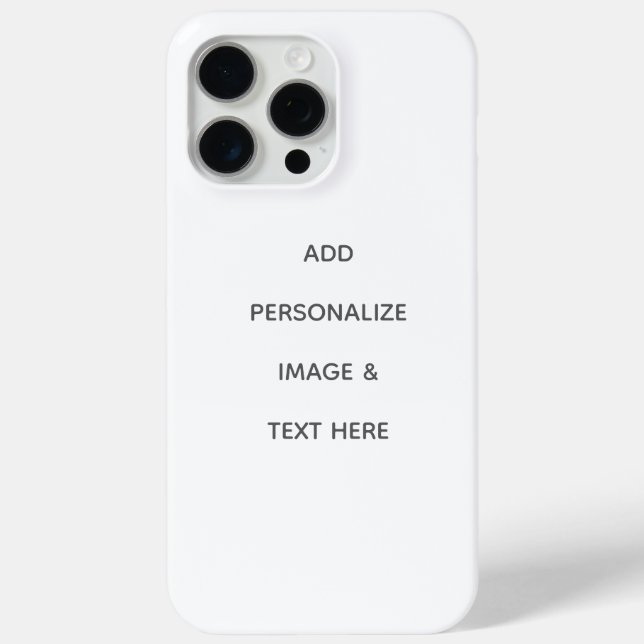 Create Your Own Personalise Case-Mate iPhone Case (Back)