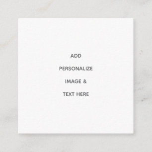 Create Your Own Personalise Enclosure Card