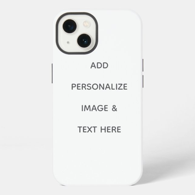 Create Your Own Personalise iPhone Case (Back)