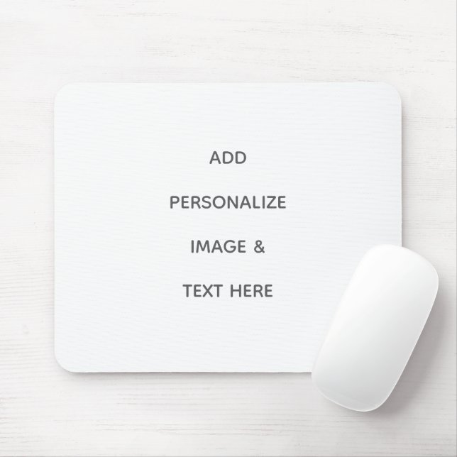 Create Your Own Personalise Mouse Mat (With Mouse)