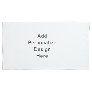 create your own personalise Single King Size Pillowcase