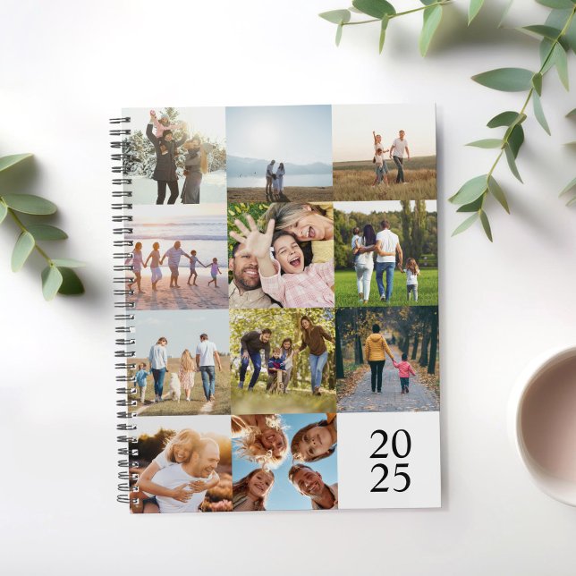 Create Your Own Personalised 12 Photo Collage Planner (Creator Uploaded)