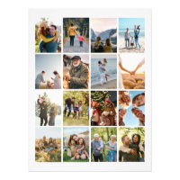 Create Your Own Personalised 16 Photo Collage