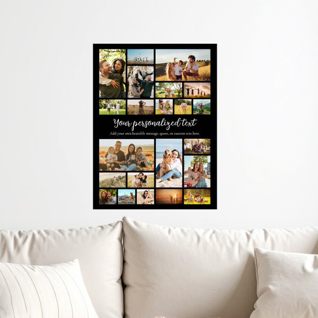 Create Your Own Personalised 22 Photo Collage Poster (Creator Uploaded)
