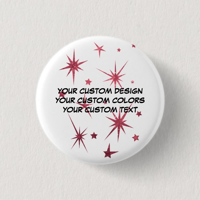Create Your Own Personalised 3 Cm Round Badge (Front)