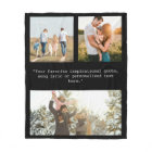 Create Your Own Personalised 3 Photo and Quote