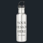 Create Your Own Personalised 710 Ml Water Bottle<br><div class="desc">This product is ready to be customised to your exact needs! Simply change the photo with your own design, logo or photo. You can even go further and add more! Zazzle's design tool is incredibly easy to use. Simply click "Personalise this Template" and "Edit With Design Tool" to make your...</div>