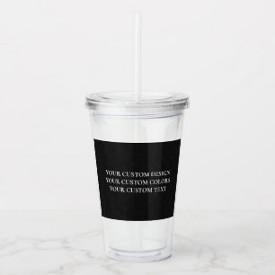 Create Your Own Personalised Acrylic Tumbler