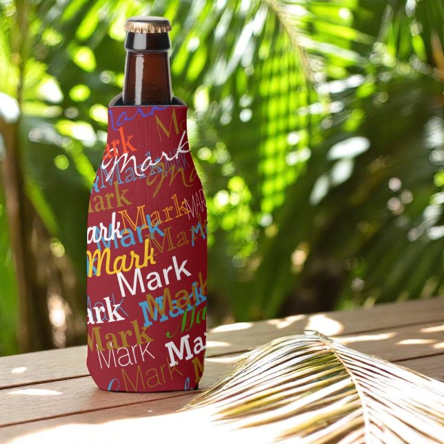 Create your own personalised bottle cooler (Creator Uploaded)