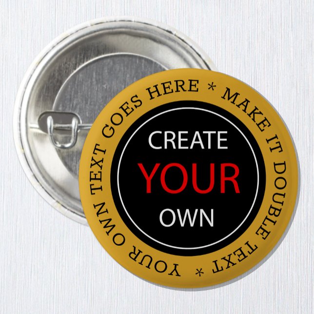 Create Your Own - Personalised, branded / Custom 7.5 Cm Round Badge (Creator Uploaded)