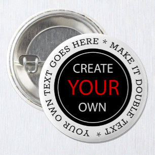 Create Your Own - Personalised, branded / Custom 7.5 Cm Round Badge