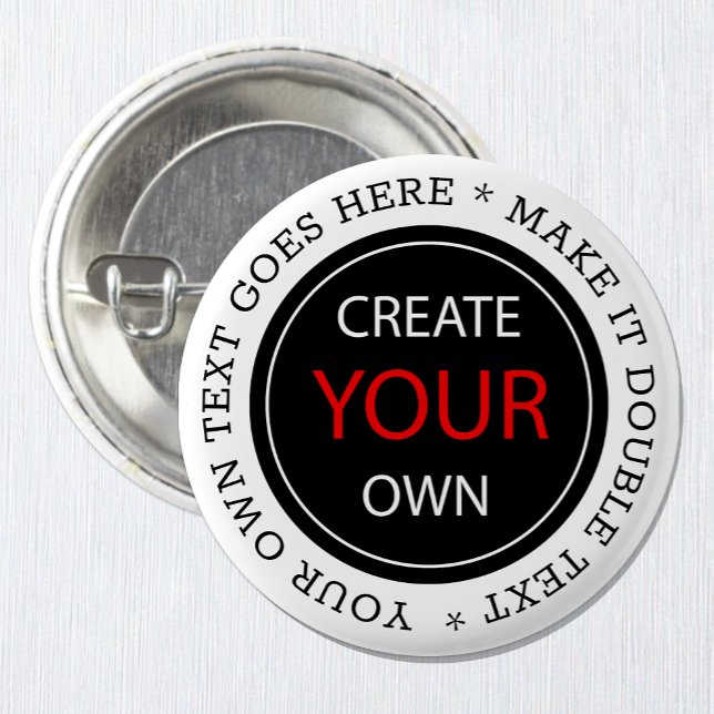 Create Your Own - Personalised, branded / Custom 7.5 Cm Round Badge (Creator Uploaded)