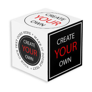 Create Your Own - Personalised, branded / Custom Cube