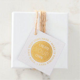 Create Your Own - Personalised, branded / Custom Favour Tags