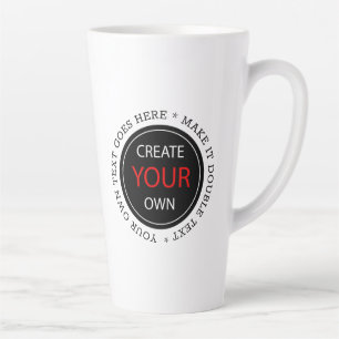 Create Your Own - Personalised, branded / Photo Latte Mug