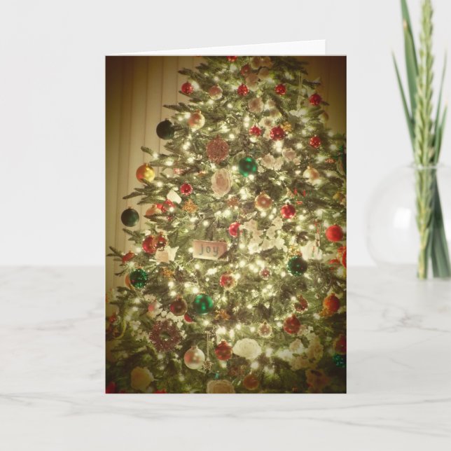 Create Your Own Personalised Christmas Card (Front)