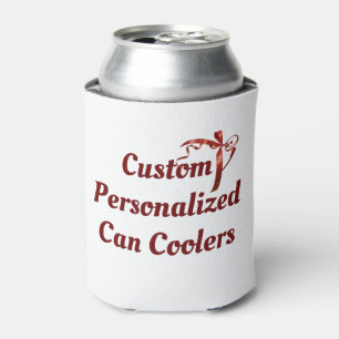 Create Your Own Personalised Christmas Party Can Cooler