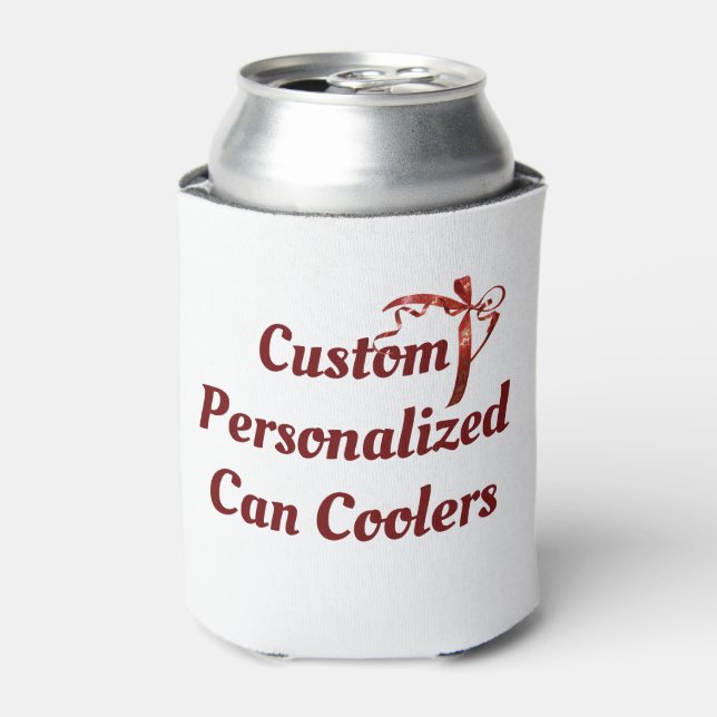 Create Your Own Personalised Christmas Party Can Cooler (Can Front)