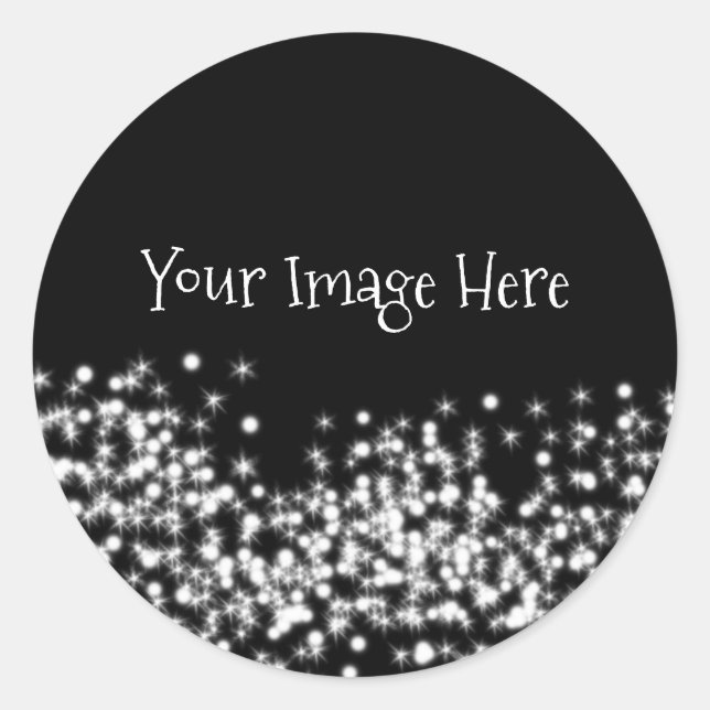 Create Your Own Personalised Classic Round Sticker (Front)