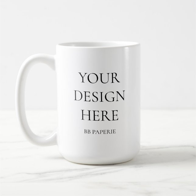 Create Your Own Personalised Coffee Mug (Left)