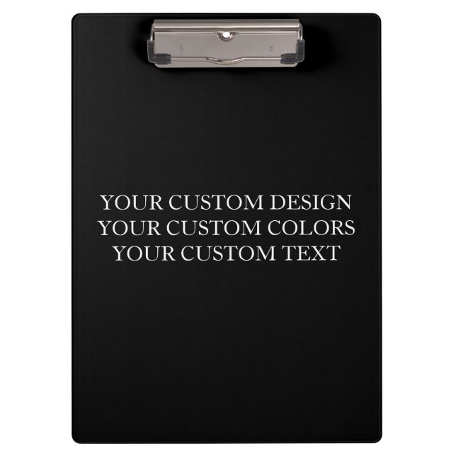 Create Your Own Personalised Custom Clipboard (Front)