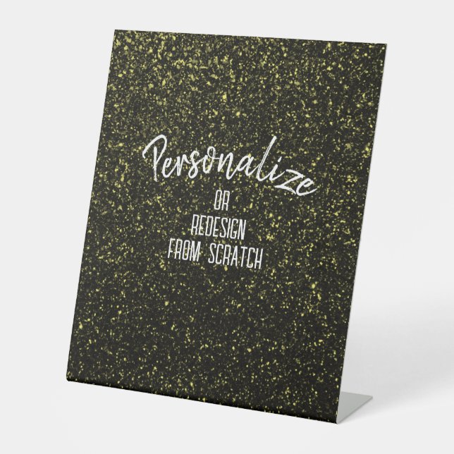 Create Your Own Personalised Custom Pedestal Sign (Front)