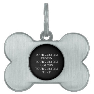 Create Your Own Personalised Custom Pet ID Tag