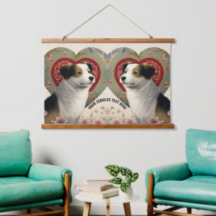 Create Your Own Personalised Custom Pet Photo Text Hanging Tapestry