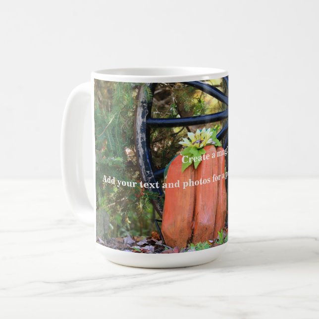 Create your Own Personalised Custom Unique Coffee Mug (Front Left)