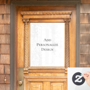 Create Your Own Personalised Custom Window Cling