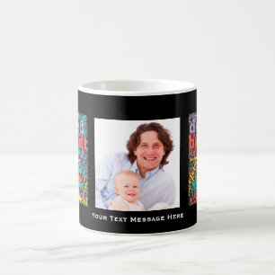 Create Your Own Personalised Dad Photo Father Day Coffee Mug