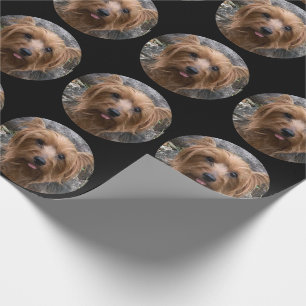 Create Your Own Personalised Dog Photo Wrapping Paper