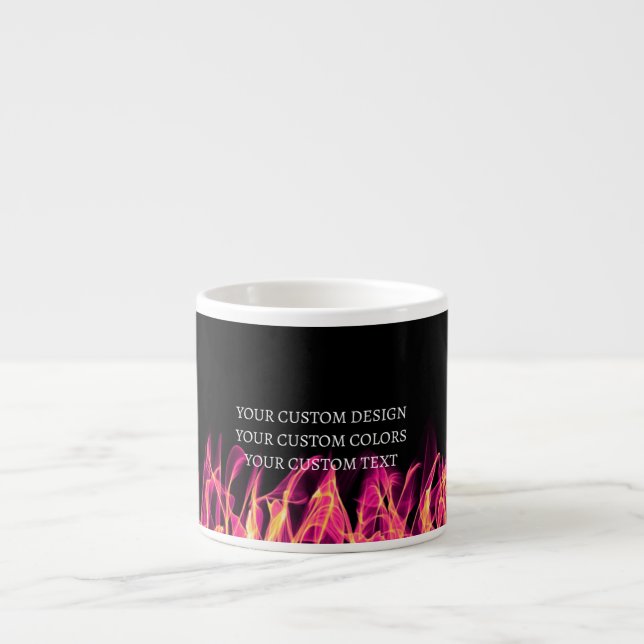 Create Your Own Personalised Espresso Cup (Front)