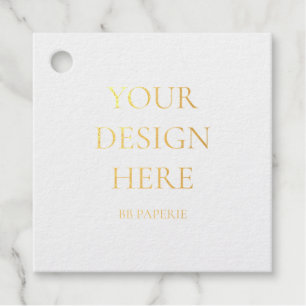 Create Your Own Personalised Favour Tags
