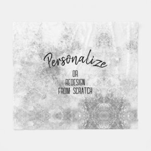 Create Your Own Personalised Fleece Blanket