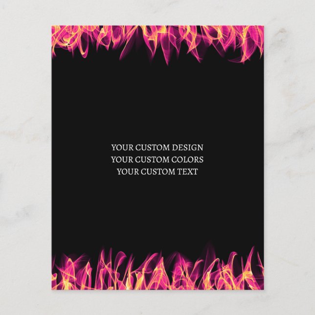 Create Your Own Personalised Flyer (Front)