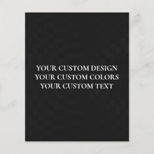 Create Your Own Personalised Flyer