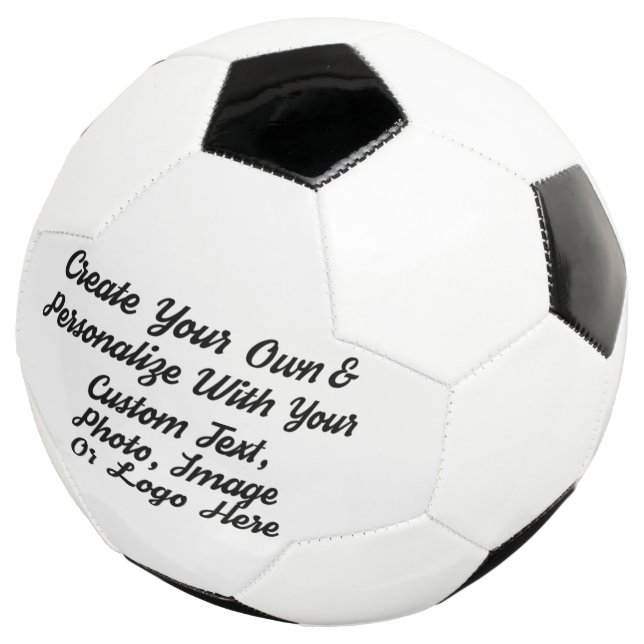 Create Your Own Personalised Football (Three Quarter)