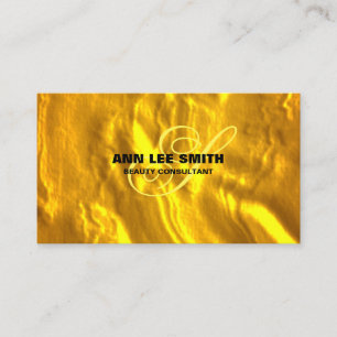 Create Your Own Personalised Gold Art Deco Custom Business Card